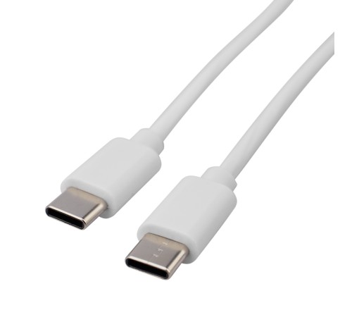 Кабель Type-C - Type-C 3A/1m/PVC/white/REXANT Кабель Type-C - Type-C 3A/1m/PVC/white/REXANT