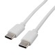 Кабель Type-C - Type-C 3A/1m/PVC/white/REXANT