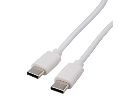 Кабель Type-C - Type-C PD 60W/1m/PVC/white/ REXANT Кабель Type-C - Type-C PD 60W/1m/PVC/white/ REXANT
