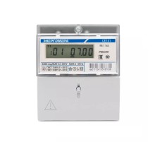 Счетчик СЕ 101 R5.1 145 1ф 5-60А 230В 1 класс точн. 1 тариф ЖКИ на рейку и в щит. Энергомера 101001003011124