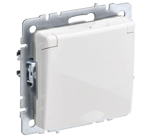 IEK BR-R16-16-K01 BRITE Роз. с з/к/ш с кр. 16А IP20 РСбш10-3-БрБбел. IEK BR-R16-16-K01 BRITE Роз. с з/к/ш с кр. 16А IP20 РСбш10-3-БрБбел.
