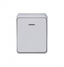 Systeme electric ATN540113 AtlasDesign Profi54 выключатель одноклавишный с подсветкой IP54 10 АХ, БЕЛЫЙ, Россия
