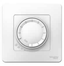 Systeme electric BLNSS040011 BLANCA С/У СВЕТОРЕГУЛЯТОР (диммер) поворотно-нажим. универсальный, 400ВТ, БЕЛЫЙ