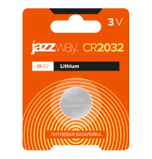 Элемент питания литиевый CR2032 BL-1 JAZZway 2852892