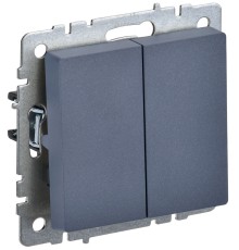 IEK BR-V20-0-10-K35 BRITE Выключ. 2-кл. 10А ВС10-2-0-БрМ мар.