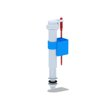 Арматура нижняя для бачка унитаза 1/2'пластиковыйщтуцер
