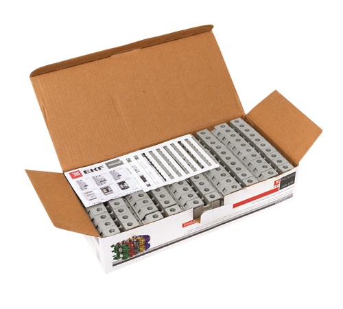 EKF plc-jxb-6/35gy Колодка клеммная  JXB-6/35 серая EKF PROxima