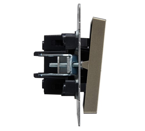 IEK BR-V12-0-10-K37 BRITE Выключ. 1-кл. прох. 10А ВС10-1-6-БрШ шамп. IEK BR-V12-0-10-K37 BRITE Выключ. 1-кл. прох. 10А ВС10-1-6-БрШ шамп.