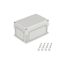 Корпус пластиковый 300х200х160 IP67 (крыш. 35 выб. фланец) ДКС 532310