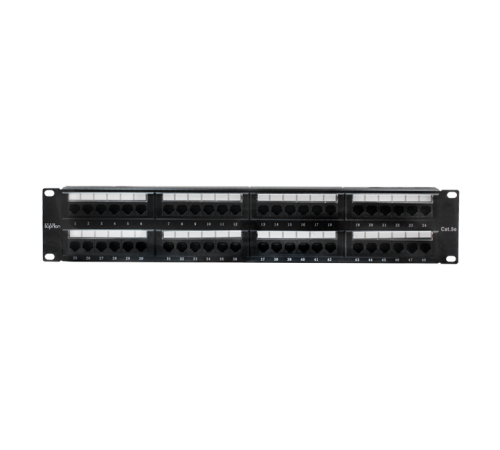 Патч-панель 19'. 48 портов RJ-45. UTP. Cat.5e. 2U Патч-панель 19'. 48 портов RJ-45. UTP. Cat.5e. 2U