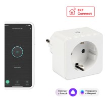 EKF RCS-1-WF Умная розетка EKF Connect Wi-Fi белая
