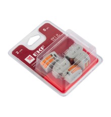EKF plc-smk-412b Клемма СМК 222-412 блистер (5шт)