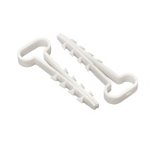 EKF plc-cd-6x12w Дюбель-хомут (6х12 мм) для плоского кабеля белый (50 шт.) EKF PROxima