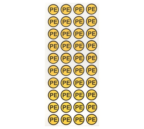 EKF an-2-08 Наклейка "PE" (d20 мм.) EKF PROxima EKF an-2-08 Наклейка "PE" (d20 мм.) EKF PROxima