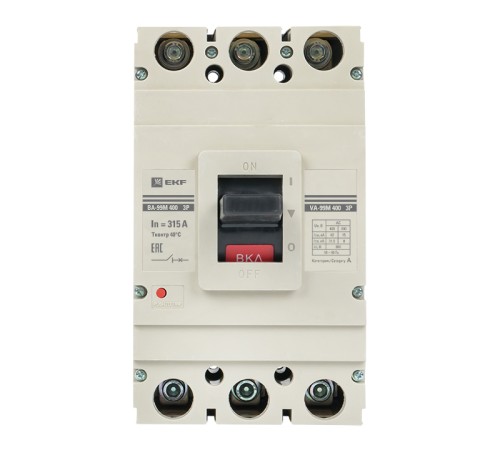 EKF mccb99-400-315m Выключатель автоматический ВА-99М 400/315А 3P 42кА EKF PROxima EKF mccb99-400-315m Выключатель автоматический ВА-99М 400/315А 3P 42кА EKF PROxima