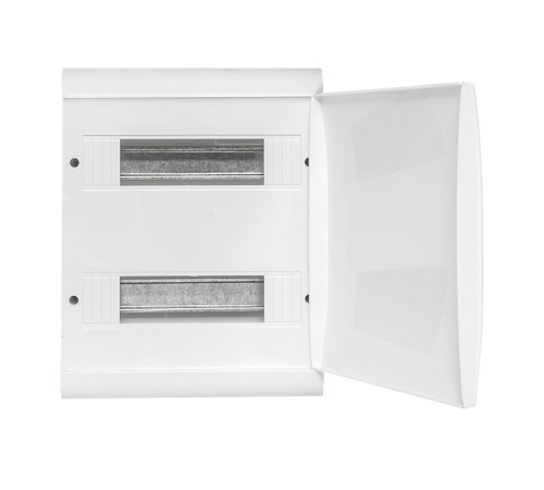 Щит ЩРН-П-24 IP41 бел. дверца (пром. упак.) Basic EKF pb-n-24w-bas