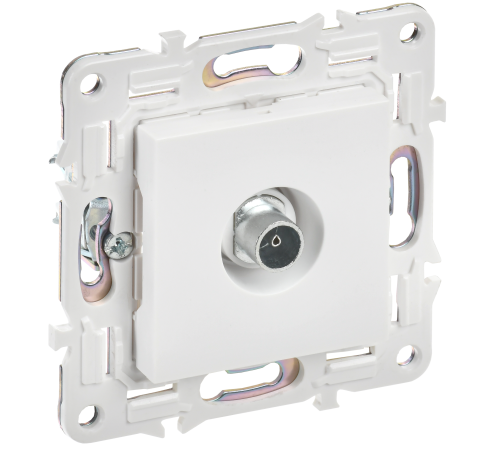 SKANDY Розетка TV оконечная SK-A12W арктический белый IEK