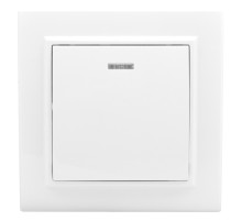 EKF ERV10-121-10 Минск Выключатель 1-клавишный СП с индикатором,10А, белый EKF Basic