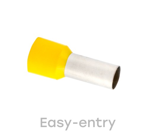 EKF nhvi-25.0-16 Наконечник штыревой втулочный изолированный НШвИ 25,0-16 (50шт.) EKF PROxima