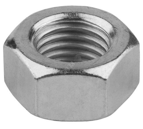 Гайка DIN 934 М8 шестигранная класс прочности 8 покрытие цинк