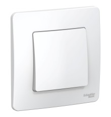 Systeme electric BLNVS010601 BLANCA С/У 1-клавишный ПЕРЕКЛЮЧАТЕЛЬ ( c х .6), 10А, 250B, БЕЛЫЙ