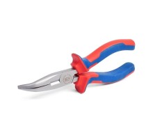 Длинногубцы изогнутые 160 мм серия МАСТЕР