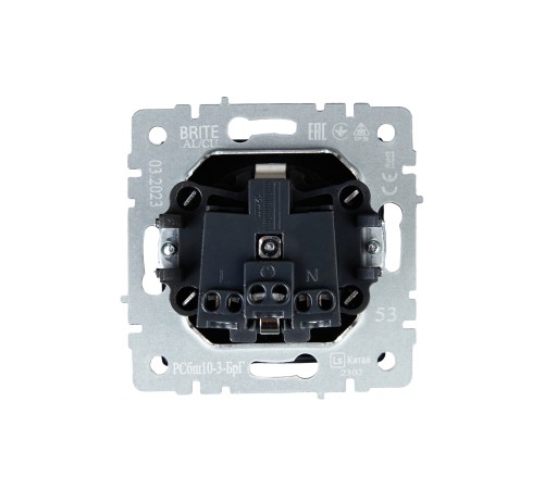 IEK BR-R16-16-K53 BRITE Роз. с з/к/ш с кр. 16А IP20 РСбш10-3-БрГ граф. IEK BR-R16-16-K53 BRITE Роз. с з/к/ш с кр. 16А IP20 РСбш10-3-БрГ граф.