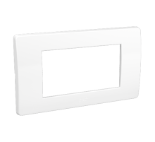 Dkc 75011W Рамка на 4 модуля, белая, RAL 9010