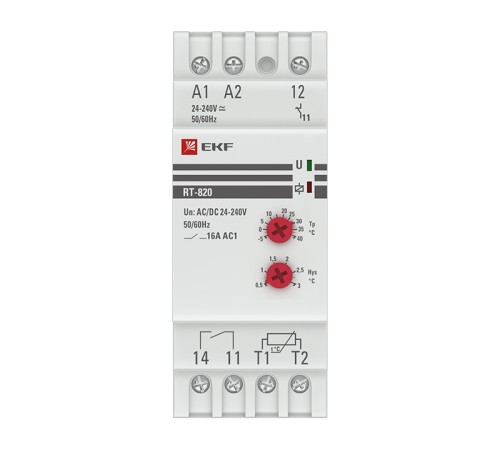 Реле температуры RT-820 EKF RT-820