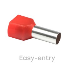 EKF nhvi2-10,0-14 Наконечник штыревой втулочный изолированный НШвИ(2) 10,0-14 (50шт.) EKF PROxima