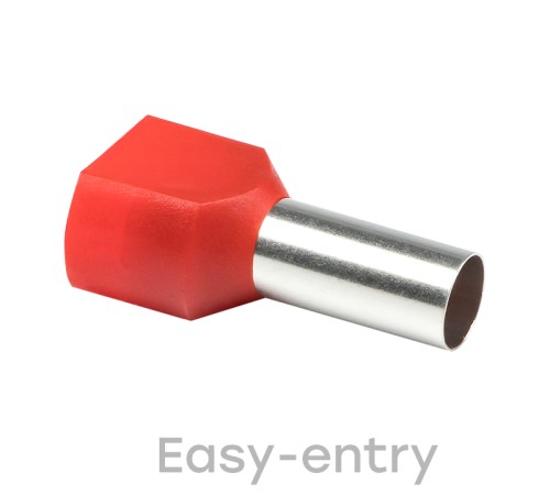 EKF nhvi2-10,0-14 Наконечник штыревой втулочный изолированный НШвИ(2) 10,0-14 (50шт.) EKF PROxima