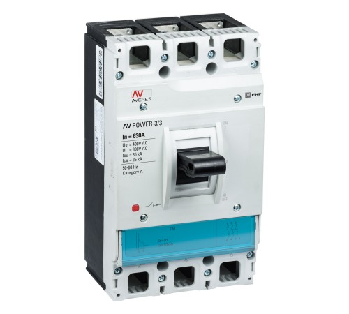 EKF mccb-33-630-TR-av Автоматический выключатель AV POWER-3/3 630А 35kA TR EKF mccb-33-630-TR-av Автоматический выключатель AV POWER-3/3 630А 35kA TR