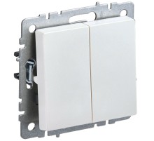 IEK BR-V20-0-10-K36 BRITE Выключ. 2-кл. 10А ВС10-2-0-БрЖ жемч.