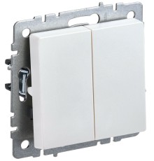 IEK BR-V20-0-10-K36 BRITE Выключ. 2-кл. 10А ВС10-2-0-БрЖ жемч.