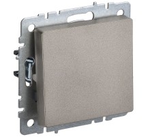 IEK BR-V10-0-10-K37 BRITE Выключ. 1-кл. 10А ВС10-1-0-БрШ шамп.
