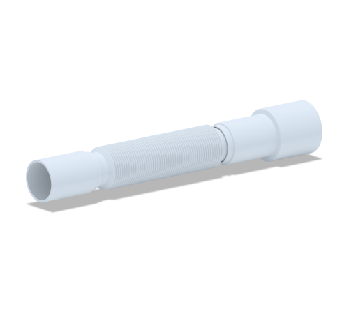 Труба гофрированная АНИ 40x40/50