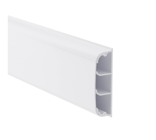 Кабель-канал 70х22 плинтусный треxсекционный с крышкой IN-Liner FRONT DKC 07200