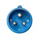 EKF ps-013-16-220 Вилка переносная 013 2Р+РЕ 16А 220В IP44 EKF PROxima