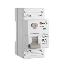 Выключатель дифференциального тока ВД-100N 2P 25А 100мА тип AC эл-мех 6кА PROXIMA