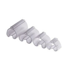 Dkc TUB1501FL Трубочка прозрачная для гибкой маркировки, 1,5-2,5 мм, длина 15 мм.