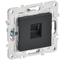 SKANDY Розетка компьютерная RJ45 кат.5E SK-K01G графит IEK