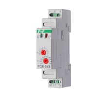 Реле времени PCR-513 (задержка вкл. 230В 8А 1перекл. IP20 монтаж на DIN-рейке) F&F EA02.001.003