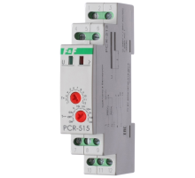 Реле времени PCR-515 (задержка вкл. 230В 2х8А 2перекл. IP20 монтаж на DIN-рейке) F&F EA02.001.006