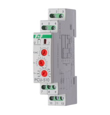Реле времени PCU-510 (многофункц. 230В 2х8А 2перекл. IP20 монтаж на DIN-рейке) F&F EA02.001.009