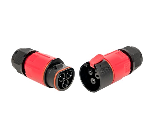 Кабельный коннектор I-образный разъемный (СМК 3PIN) IP68 FreeTools EKF PROxima