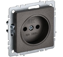 IEK BR-R10-10-K45 BRITE Роз. без з/к/ш 10А РС10-1-0-БрТБ бр.