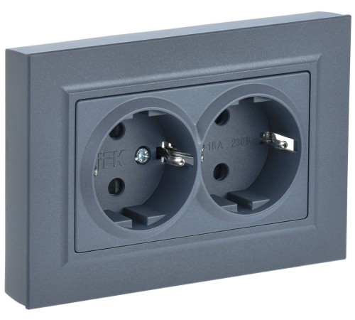 IEK BR-R24-16-K35-F BRITE Роз. 2-я с з/к/ш 16А в сб. РСш12-3-БрМ мар. IEK BR-R24-16-K35-F BRITE Роз. 2-я с з/к/ш 16А в сб. РСш12-3-БрМ мар.