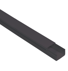 Кабель-канал 20х10 ЭЛЕКОР черный (96м)