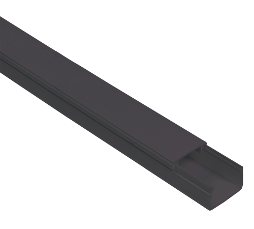 Кабель-канал 20х10 ЭЛЕКОР черный (96м)