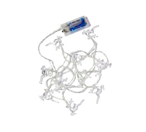 Гирлянда-Олени 5х4х0,5см 10LED Гирлянда-Олени 5х4х0,5см 10LED